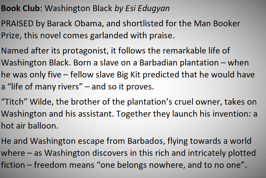 Washington Black